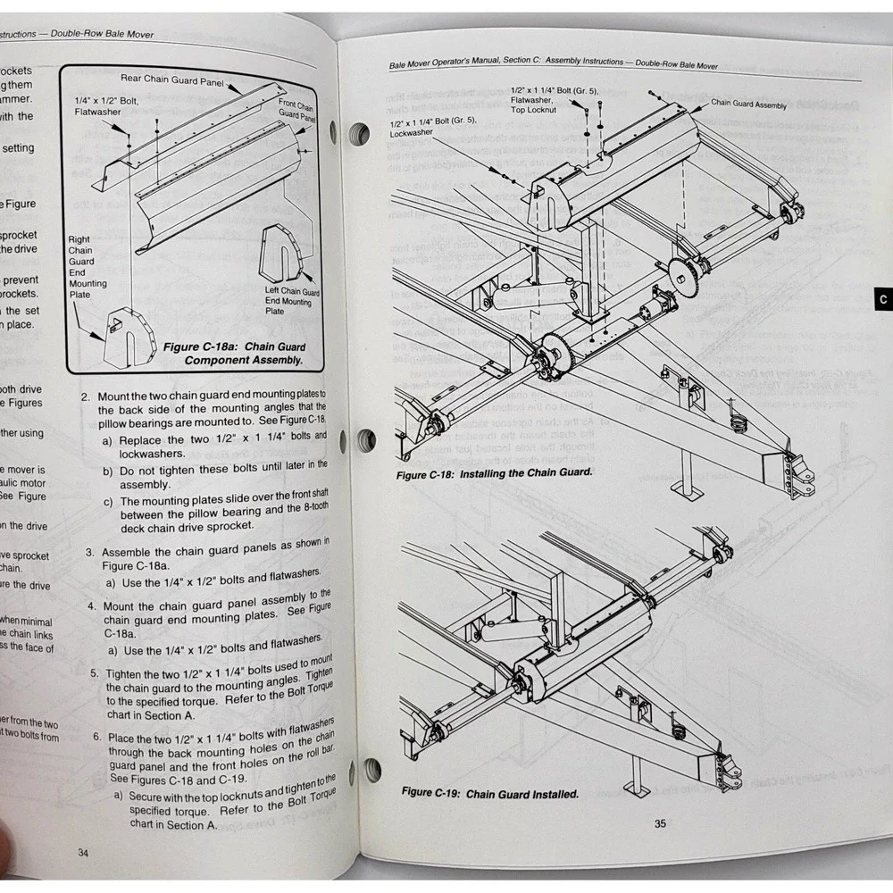 Buffalo, Fleischer Manufacturing 7800 Series‎ Bale Mover Operators Manual